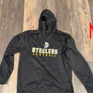 NFL Black Steelers Football Hoodie